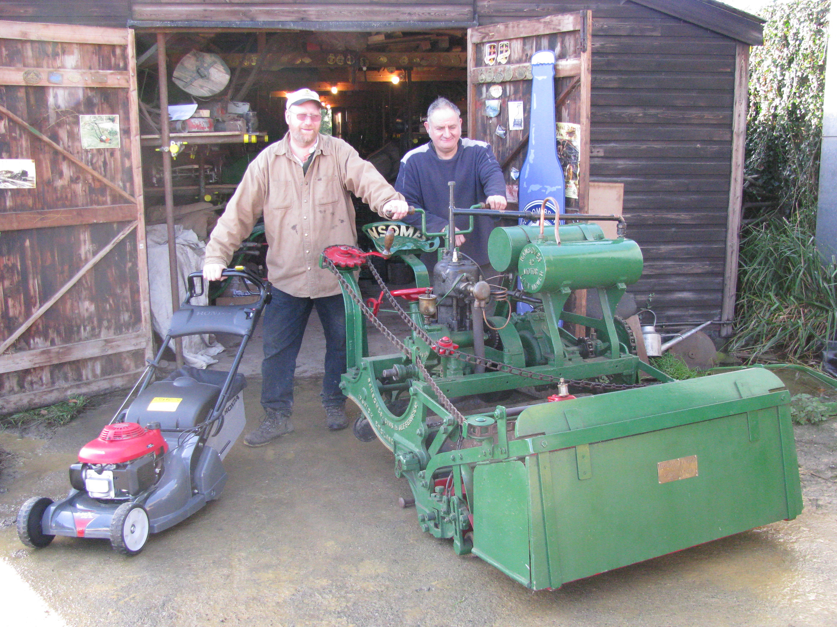 Honda Reveals Oldest Motor Mower The Old Lawnmower Club