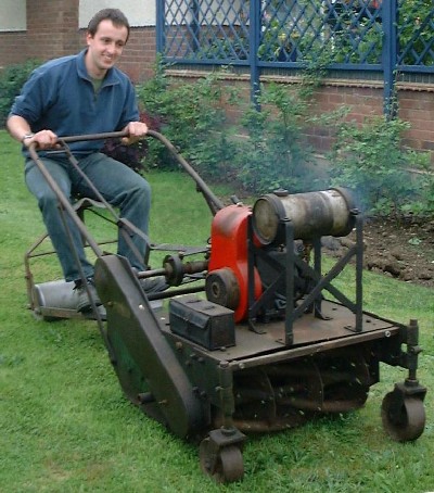 The Automower could be used with a trailer seat.