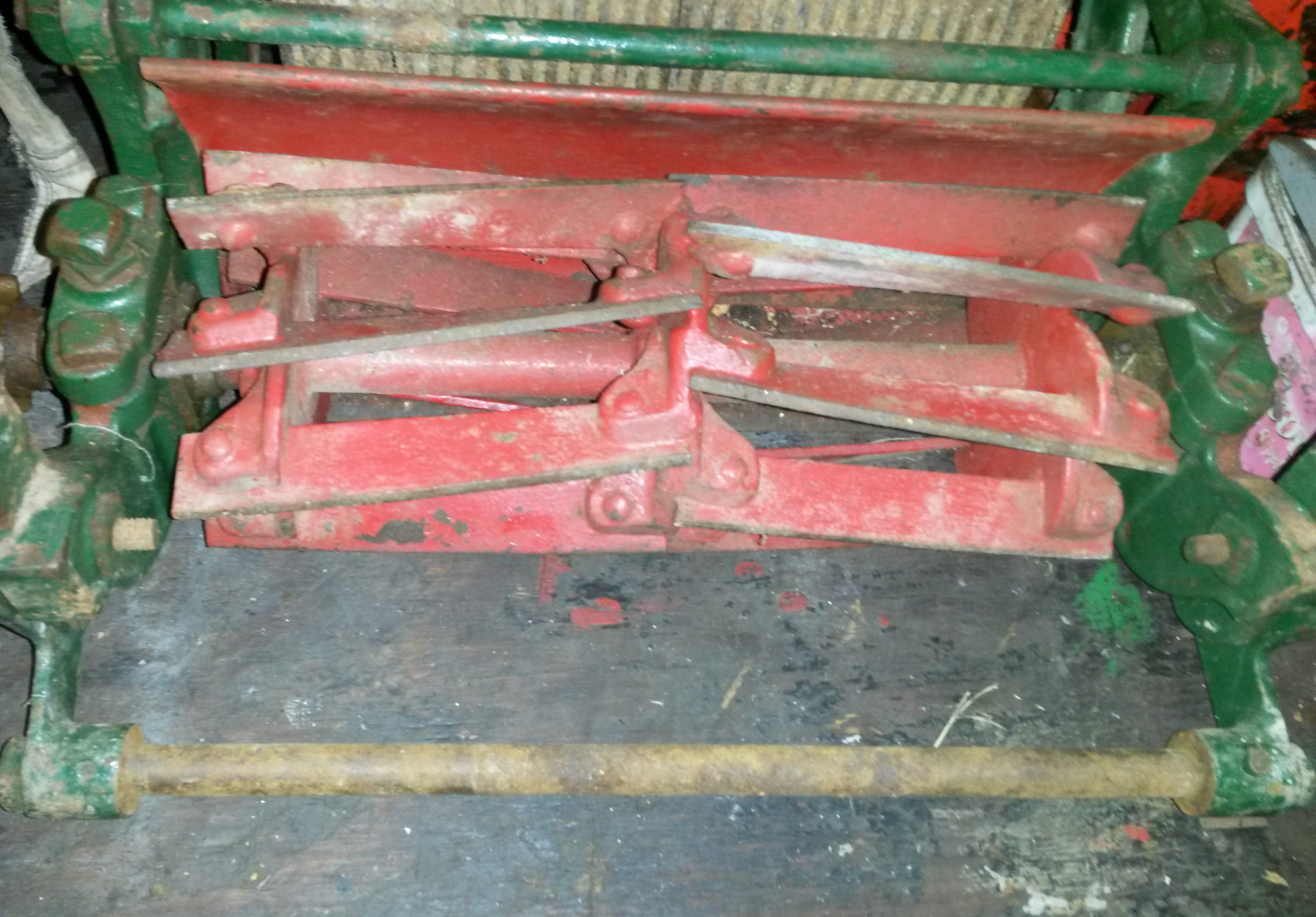 RANSOMES PATENT CHAIN AUTOMATON FRONT ROLLERS