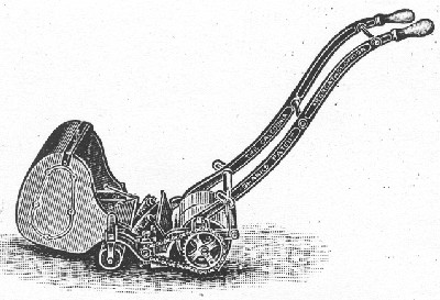 Shanks Caledonia hand mower, chain drive version.