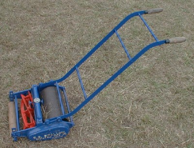 The DB Swallow was unusual because it was painted blue when most mowers were green.
