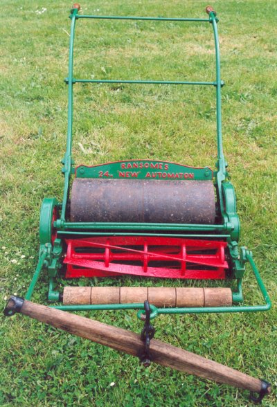24" Ransomes New Automaton designed to be pulled by a pony or small horse.