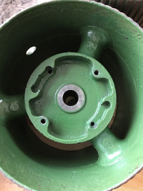 Land roll after ultrasonic cleaning