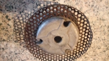 Old Cup with Cage underside